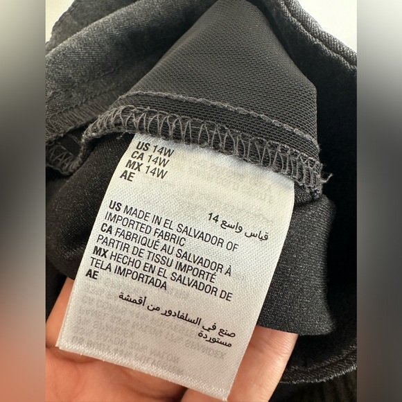 ALFANI Gray / White Rayon Pant Suits, Women's Size 14W Comfort Fit Elastic Waist - Picture 13 of 14